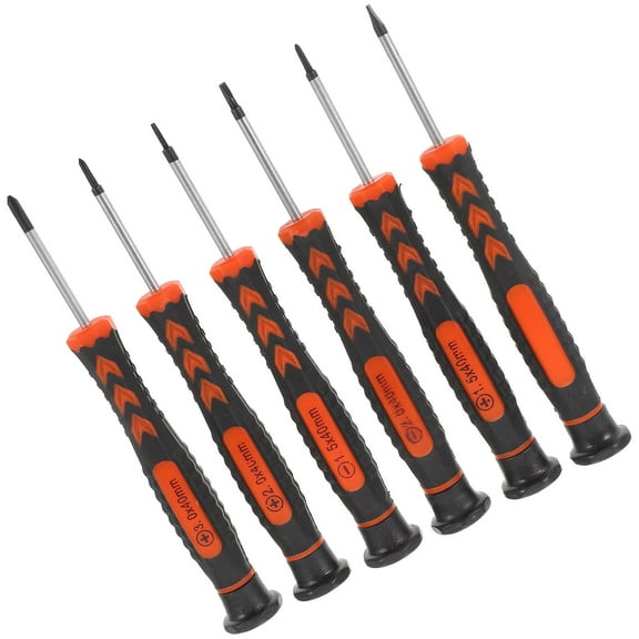 Raindrops 1 Set Magnetic Precision Screwdrivers Assorted Color Designed of Chrome Vanadium Steel for Maintenance Back to School