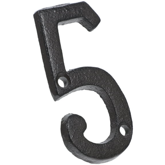 Raindrops 1 Set Mailbox Post Number Metal Mailbox Number Metal Number For House House Number Metal Number For Mailbox Cast Iron House Number