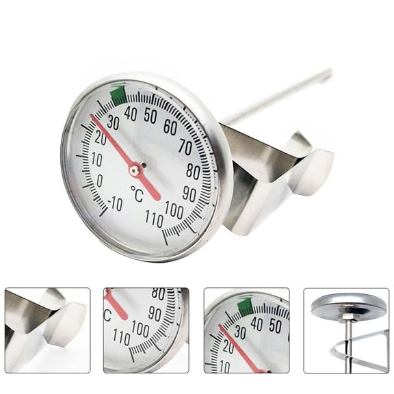 Raindrops 1 Set Metal Thermometer For Food Measurement In Cooking Baking 5.70x1.77x0.39in