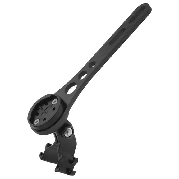 CHICHUMID 1Set Durable Carbon Fiber Bicycle Computer Holder with Simple Installation