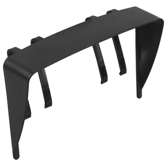 Raindrops 1 Set Navigation Screen Sun Visor Black Plastic for Car Navigation