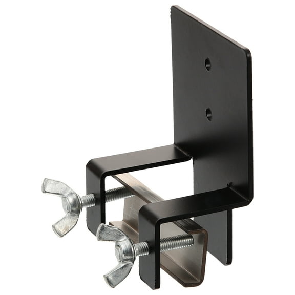 Raindrops 1Set Black Anti Slide Mattress Retainer Bar Steel Stopper for Home Bed Frame Use