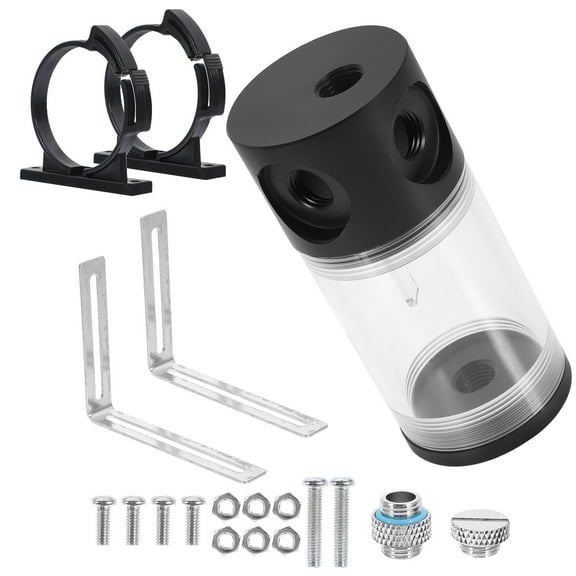 Raindrops 1 Set Pc Water Cooling Tank Computer Liquid Cooling Reservoir Pc Accessory