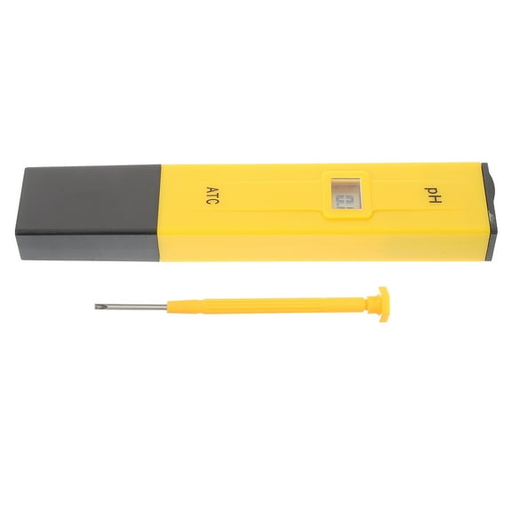 Raindrops 1 Set Ph Meter ATC Ph Test Meter with Buffer Powder Digital Ph Meter Tools