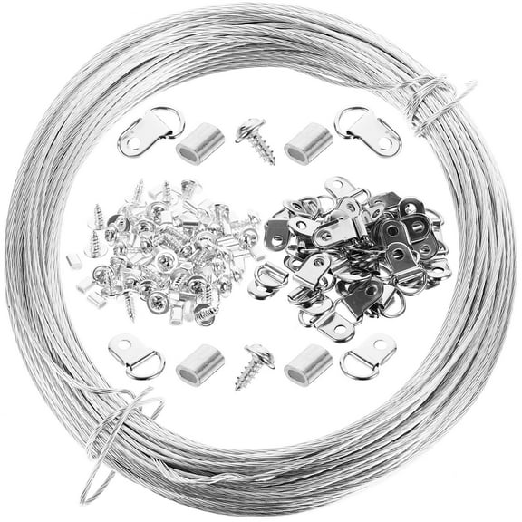 Raindrops 1 Set Picture Hanging Kit For Wall Mounting And Diy Projects 11.8x0.04x0.04in