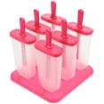 thumbnail image 1 of Raindrops 1 Set Plastic Ice Lolly Making Kit Creative Multi-Layer Design for Kids Ice Cream Forms, 1 of 6