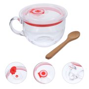 Raindrops Metal Oatmeal Mug - 1-Piece Tableware for Everyday Dining and Kitchen Use