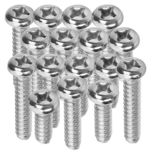 Raindrops 1 Set Self-tapping Screws for Wall Panel DIY Silver Stainless Steel Various Lengths