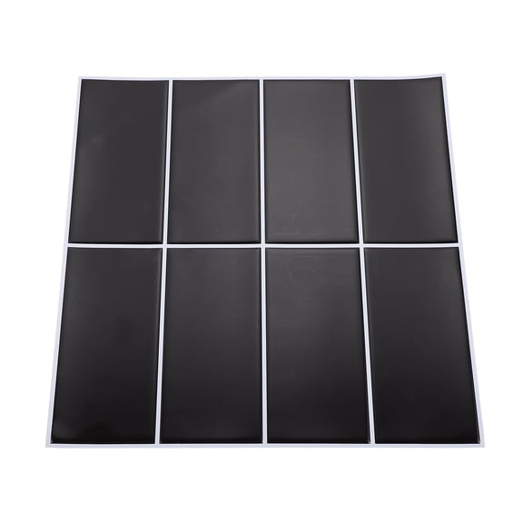 Raindrops Black Wall Stickers 1 Set 29.5x29.5x0.2cm Decorative Decals for Living Room Bedroom Background Wall Art
