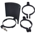 thumbnail image 1 of Raindrops 1 Set U-shape Sturdy Microphone Sound Filter Noise Reduction Microphone Hood, 1 of 8