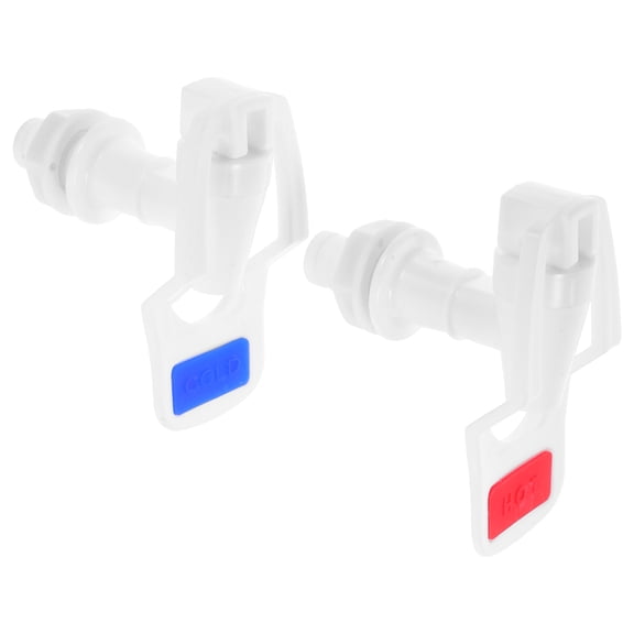 Raindrops Plastic Beverage Dispenser Tap with Handle for , Assorted Colors Spigot for Drink Containers