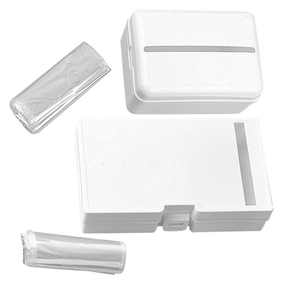 Raindrops 1 Set White Rectangular Plastic Cake Pull Money Box For Festivals And Anniversaries Birthday Party Prop
