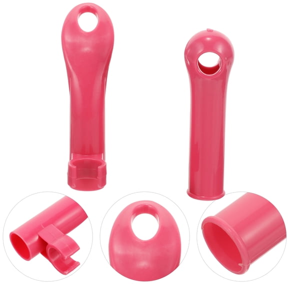 Raindrops 1 Set Broom Handle End Cap and Dustpan Rod Handle Grip Replacement for Household Cleaning Tools