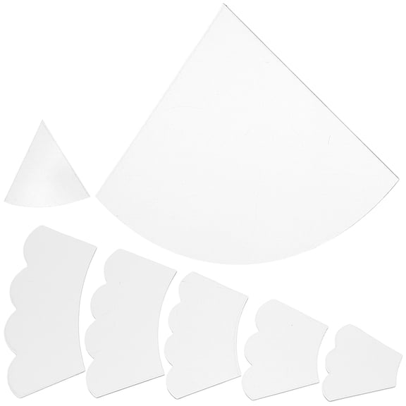 Raindrops Christmas Tree Template Set for Quilting and Sewing - Holiday Craft Accessories and Festive Tree Decoration Tools
