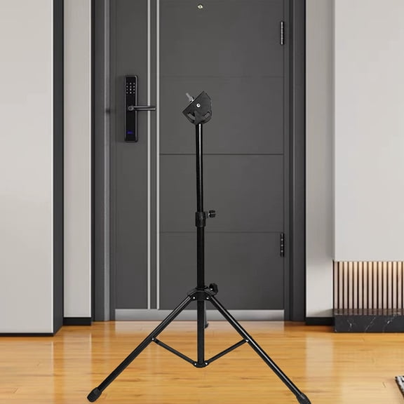 Raindrops 1Set Metal Dumb Drum Rack Black Sturdy Practice Pad Holder for Percussion