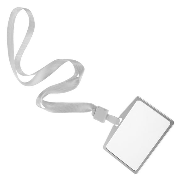 Raindrops 1 Set of ID Badge Holder with Lanyard ID Card Holder Teacher Badge Holder Simple Card Sleeve