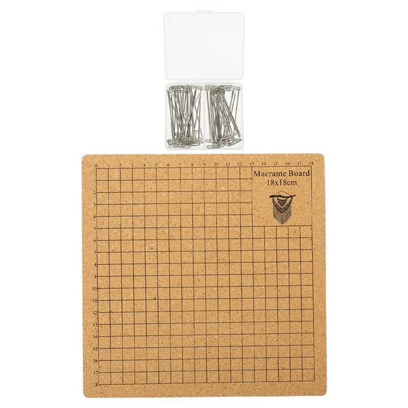 Raindrops 1 Set of Macrame Board Grid Macrame Board for Woven Bracelet Project Cork Board