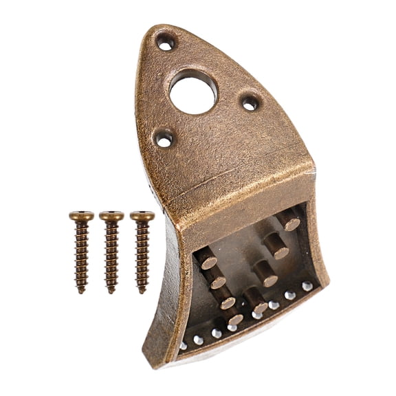 Raindrops 1 Set of Metal Mandolin Tailpiece Mandolin Bridge Parts String Mandolin Tailpiece Part Replacement