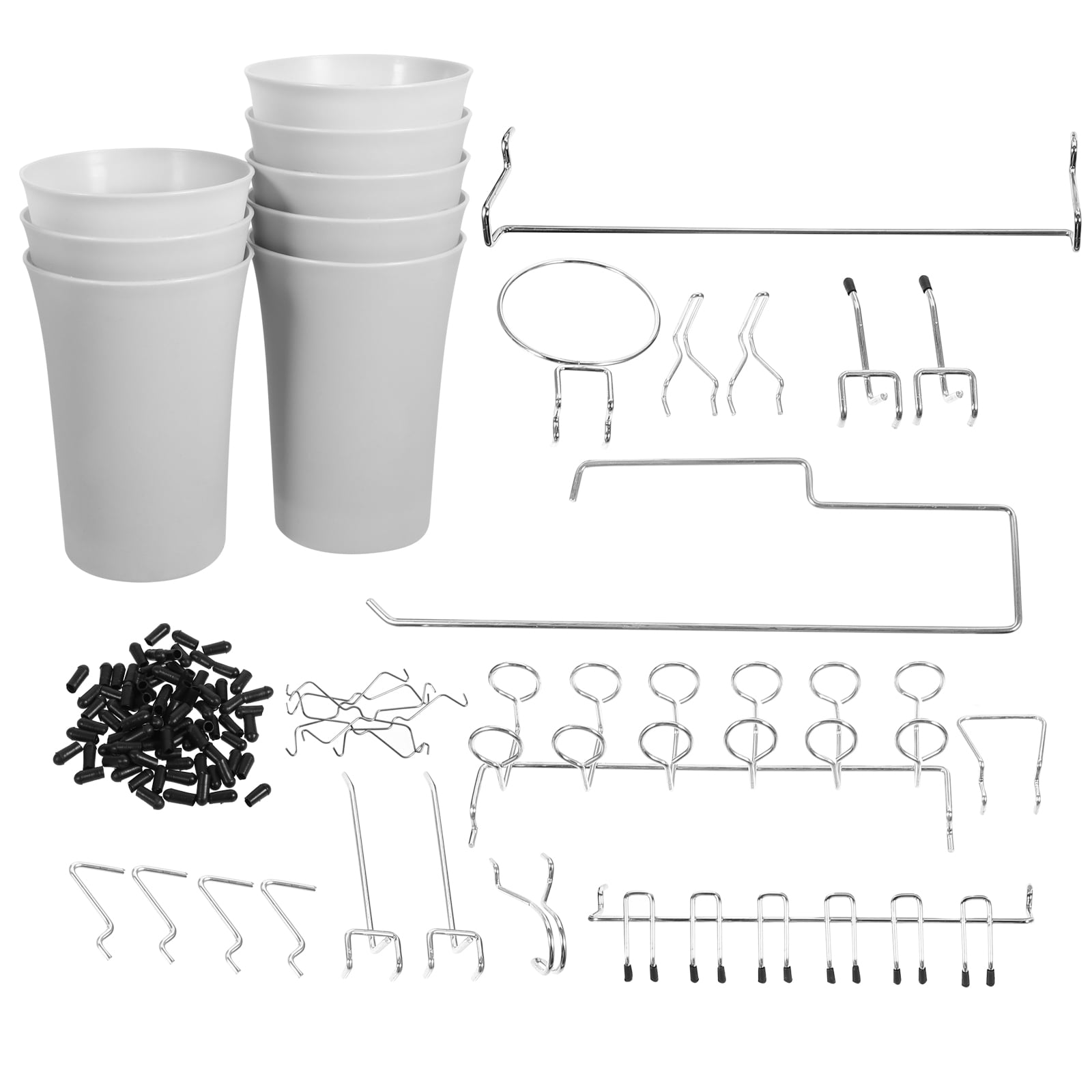 Raindrops 1 Set of Pegboard Organizer Hooks Free Combination Hooks for Store Supermarket