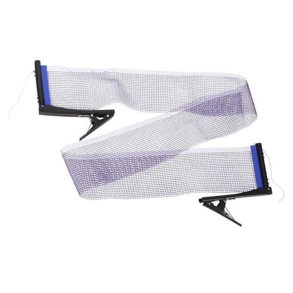 Raindrops 1 Set of Portable Table Tennis Net with Clamps Easy to Clean for Outdoor Use
