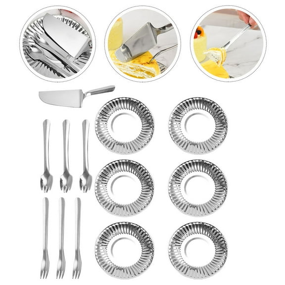 Kitandove Family Birthday Silverware Stainless Steel Silver 1 Set 5.38X5.38X1.18in