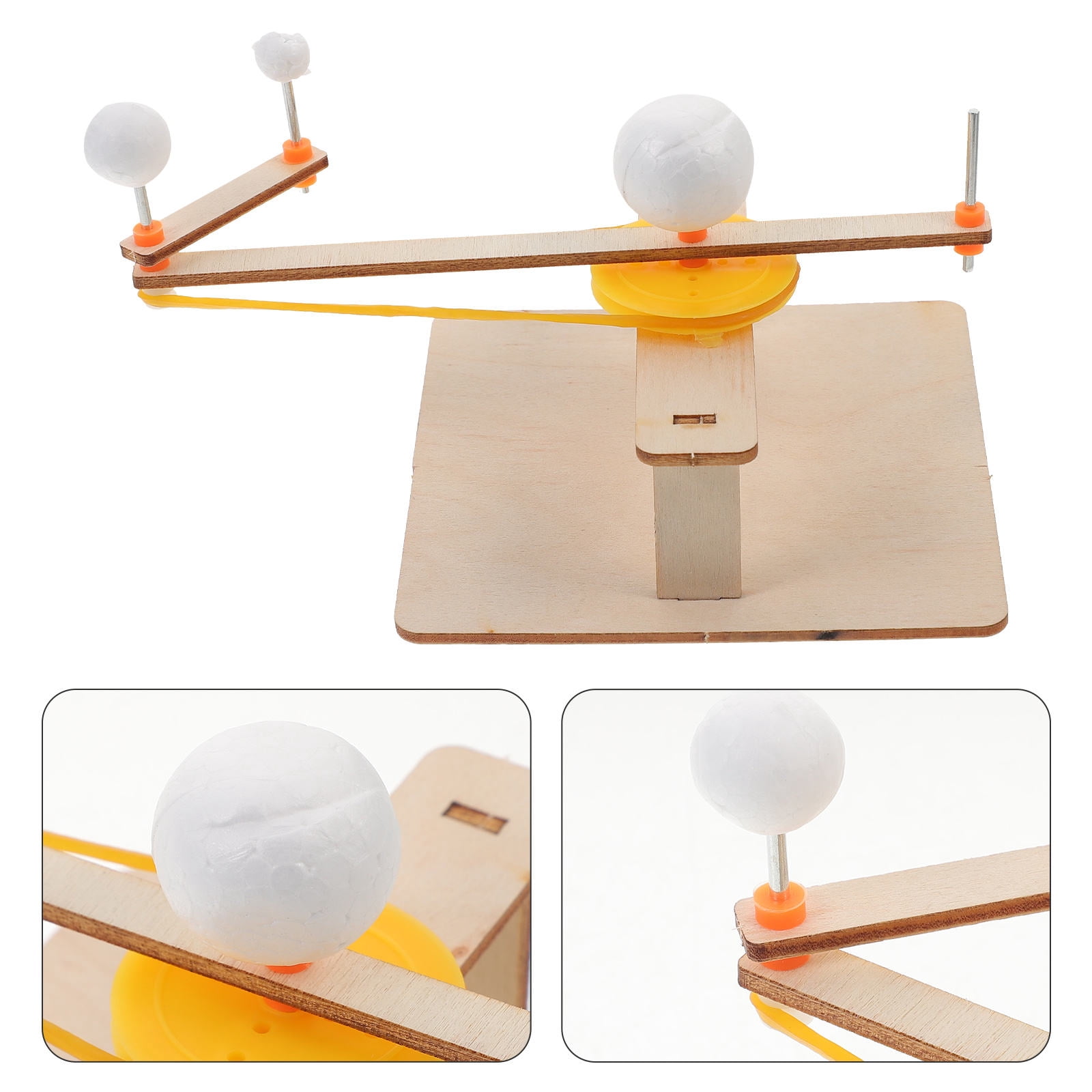 Raindrops Demonstrate Earth Rotation Solar System Model Multi Wood 1 ...