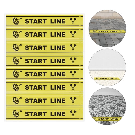 Raindrops 1 Sheet Game Accessories Throw Ground Line Throw Lines Throwing Ground Line