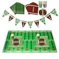 thumbnail image 1 of Raindrops 1 set of Football Party Supplies Tableware Set Disposable Paper Tableware Paper Cutlery, 1 of 8