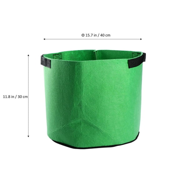 Raindrops 10 Gallon Nutritious Container with Strap Handles Plant Yields
