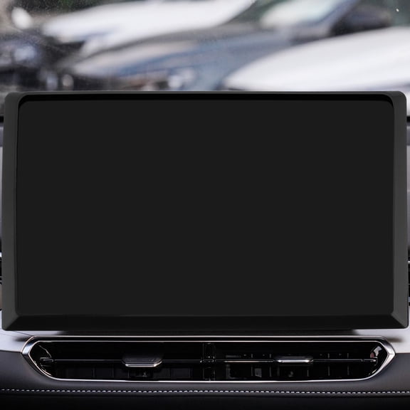 Raindrops 10-Inch To 9-Inch Navigation Screen Frame Large Screen Frame Navigation Protective Edge Cover Flexible Navigation Protector Frame Touchscreen Protector Protector Frame