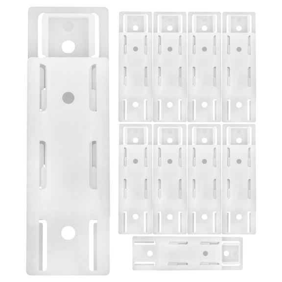 Raindrops  10 PCS Household Extension Socket Stand Cord Wall Mounted Holder Fixer