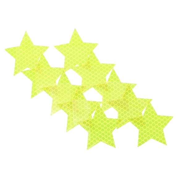 Raindrops PVC Reflective Decals for Cars 10 Pieces Collision Warning Waterproof Glow in Dark