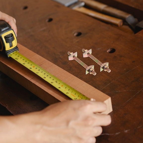 Raindrops 10 Pcs Black Furniture Connecting Fastener Countertop Bolts