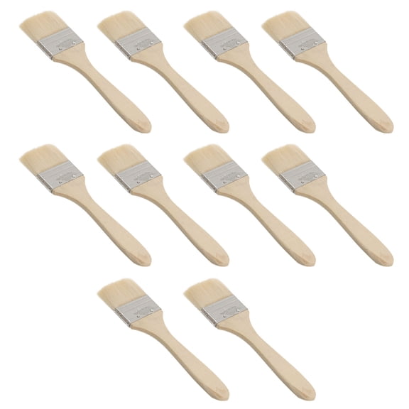 Raindrops 10 Pcs Bot Bristle Oil Painting Brush Set 18.5X4.5cm