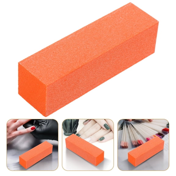 Raindrops  10 Pcs Buffing Blocks for Gel Nails Pink Buffers Manicure Tools