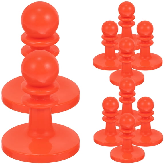 Raindrops 10 Pcs Canopy Pole Protection Hat Clear Awning Tent Red