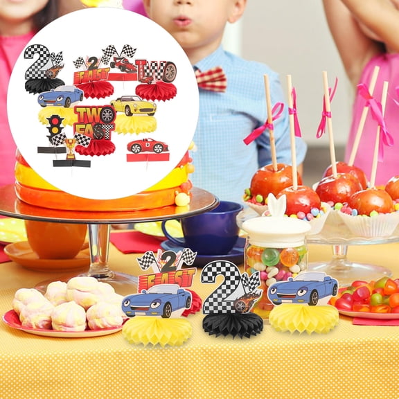 Raindrops 10 Pcs Cars Birthday Decorations Party Decorations 20.00X18.00X1.70CM