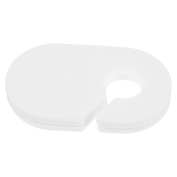 FOMIYES 10pcs Baby Closet Organizer White Writable Labels For Homeowners