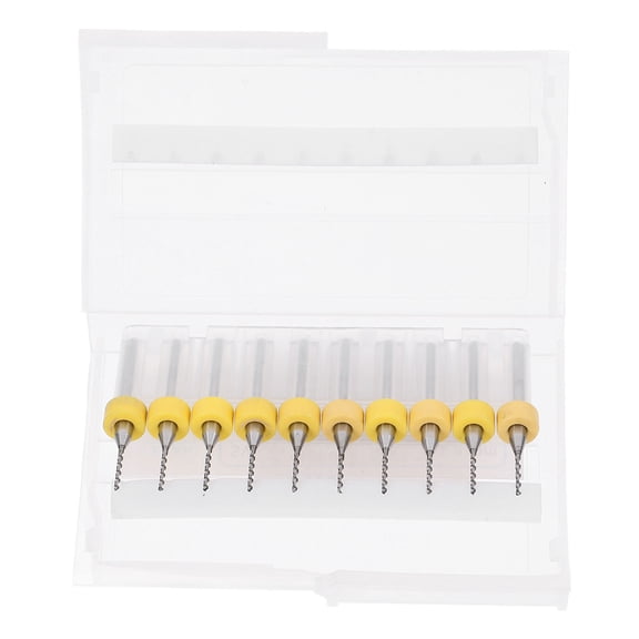 Raindrops 10 Pcs Engraving Bit Circuit Board Drill Bits Tough Material