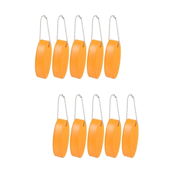 Raindrops 10-Pack Floating Keychain Pendant Key for Kayak Fishing, Floating Key Holder Accessory