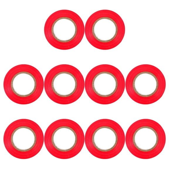 Raindrops 10 Pcs Gaffer Tape Black Strong Automotive Industry Thermal Sealing