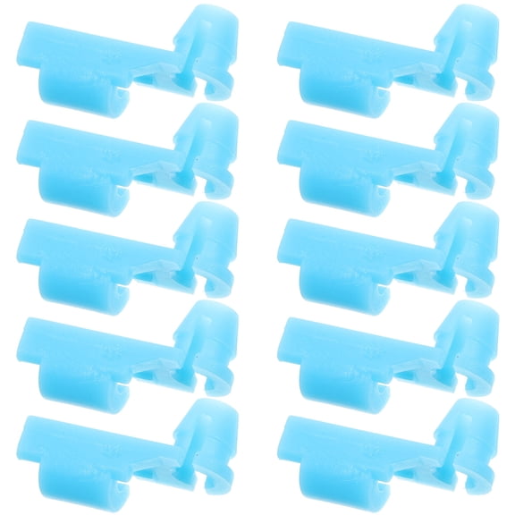 Raindrops  10 Pcs Handle Rod End Retainer Clip Door Lock Lever Fixer