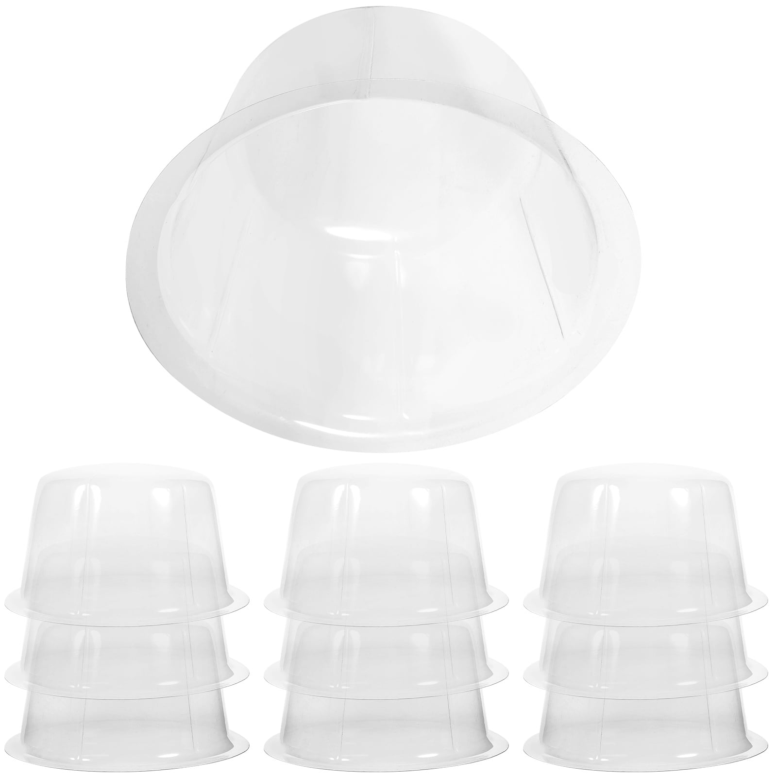 Raindrops 10 Pcs Hat Support Baseball Cap Stand Head Shaped Racks Hats ...