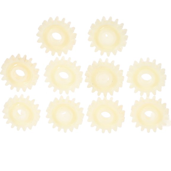 Raindrops 10 Pcs Incubator Gear Egg Hatching Gear Pool Party 2.30X2.00X0.40CM Beige