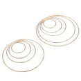 thumbnail image 1 of Raindrops  10 Pcs Large Hole Beads for Crafting Catcher Decorations Dream Golden, 1 of 8