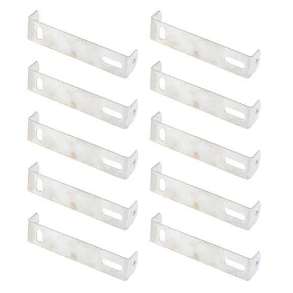 Raindrops 10 Pcs Light Mounting Bracket Ceiling Fan Fixture LED Silver