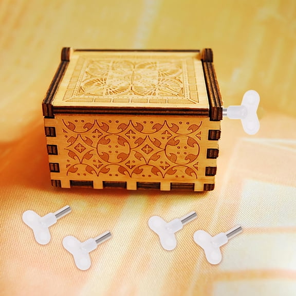 Raindrops Butterfly Music Box Key Replacement Set, Decorative Multi-Color Keys, for Music Box Repair and Craft