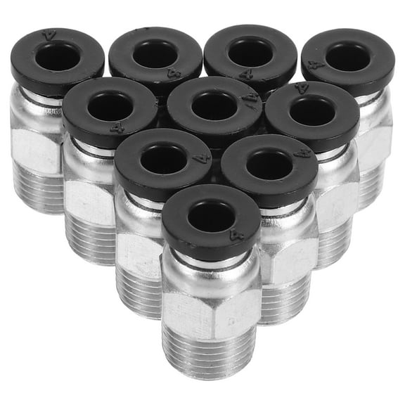 Raindrops 10Pcs Quick Connect Fittings for PTFE Tube Pneumatic Accessories Compatible with 3D Printer Bowden Extruder Parts