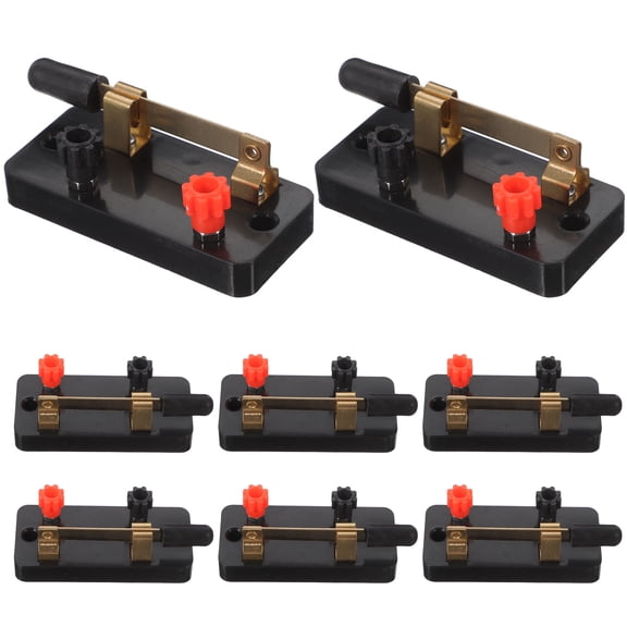 Raindrops 10 Pcs Physics Experiment Knives Lab Circuit Switch Switches