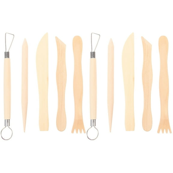 Raindrops 10 Pcs  Pottery Sculpting Tools Polymer Clay Scrapers Clay Sculpture Tools Polymer Clay Craft Tools